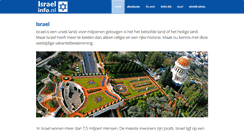 Desktop Screenshot of israel-info.nl