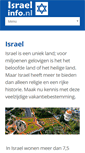 Mobile Screenshot of israel-info.nl