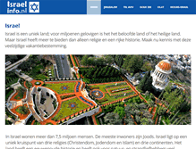 Tablet Screenshot of israel-info.nl